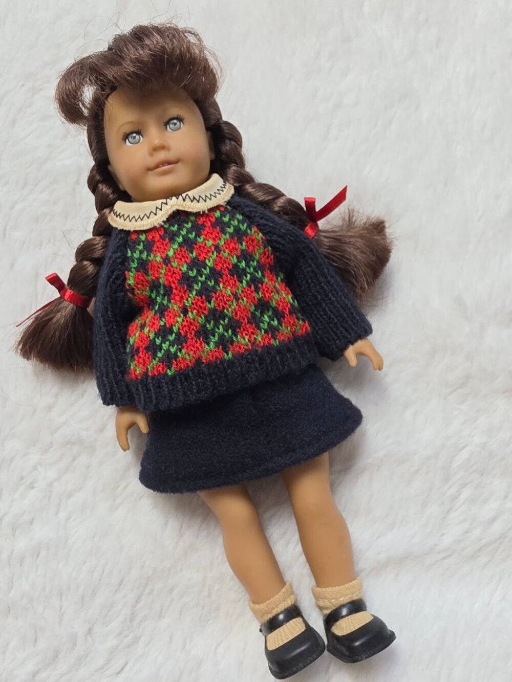 American Girl Molly McIntire Mini Doll 6.5" Vintage Pleasant Company 2000